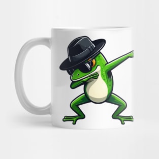 Funny Dabbing Frog Mug